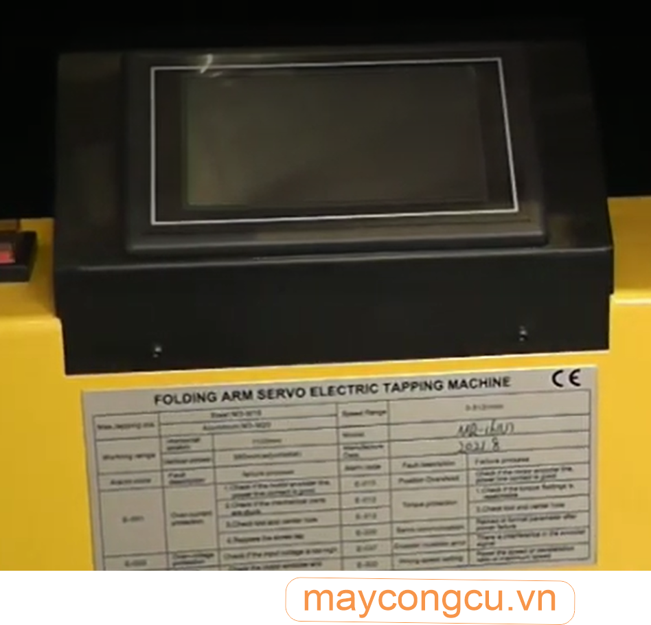 Bảng điều khiển máy taro điện hiển thị kỹ thuật số
